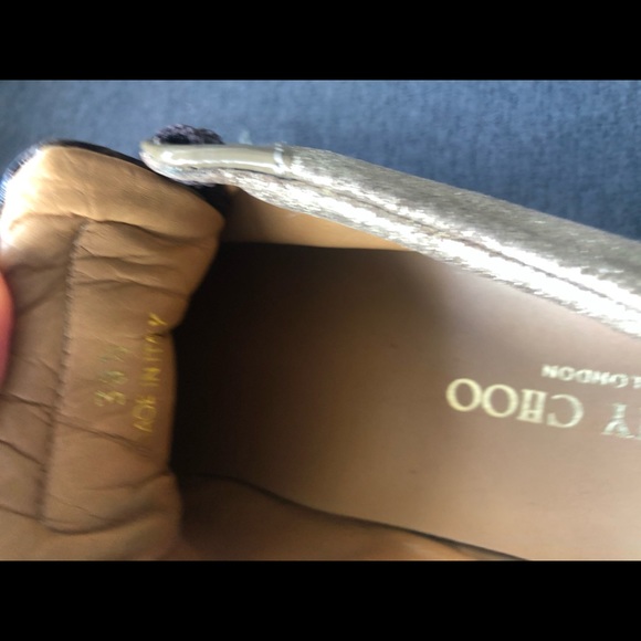 Snakeskin Jimmy Choo Sneakers - Picture 4 of 7